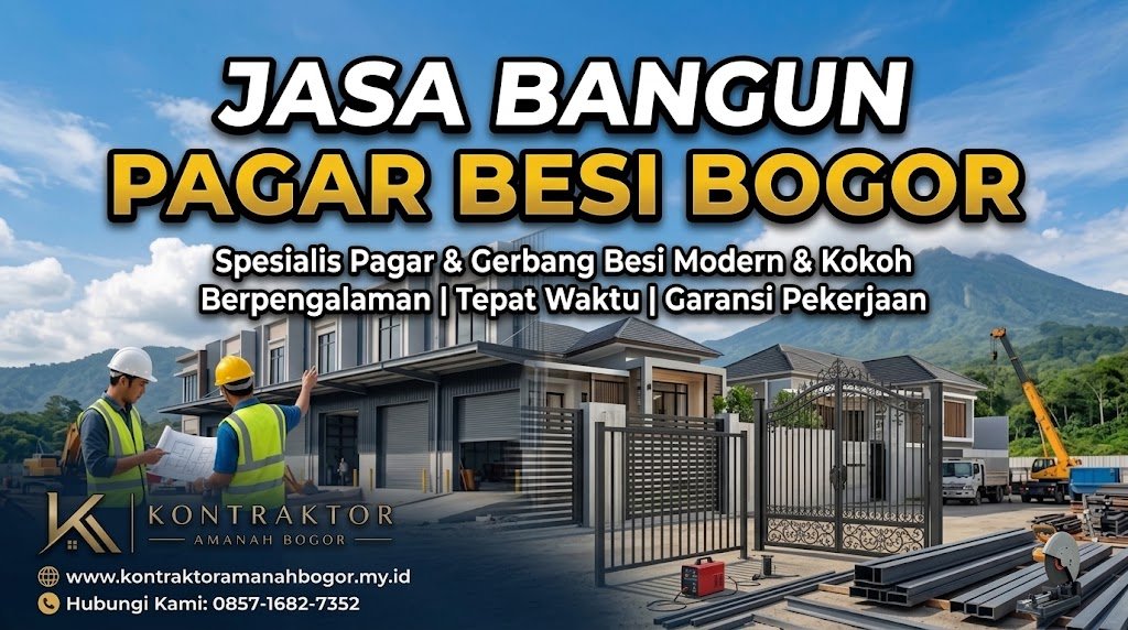 jasa pagar besi bogor amanah BNR